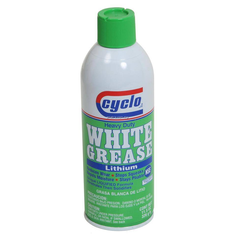 CYCLO C34 White Grease-2X LONGER LASTING LITHIUM LUBRICANT